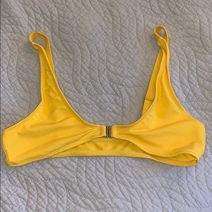 🧡YELLOW ZAFUL BIKINI TOP🌼